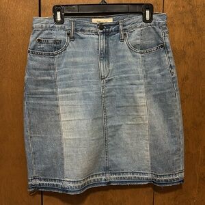 Gap 1969 Denim Skirt, sz. 8 tall